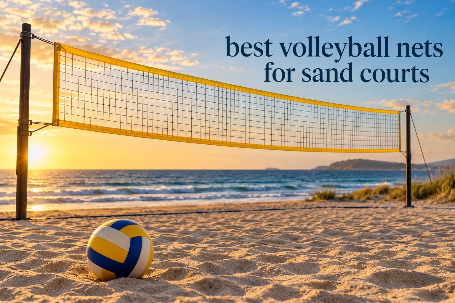 best volleyball nets for sand courts