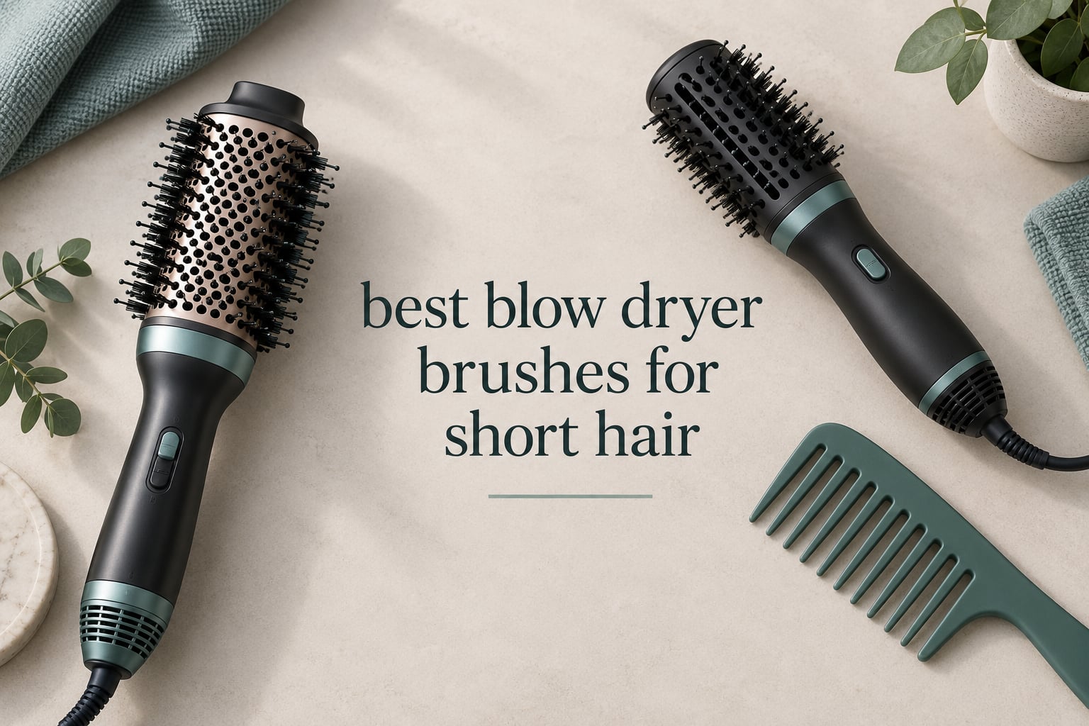 best blow dryer brushes for short hair