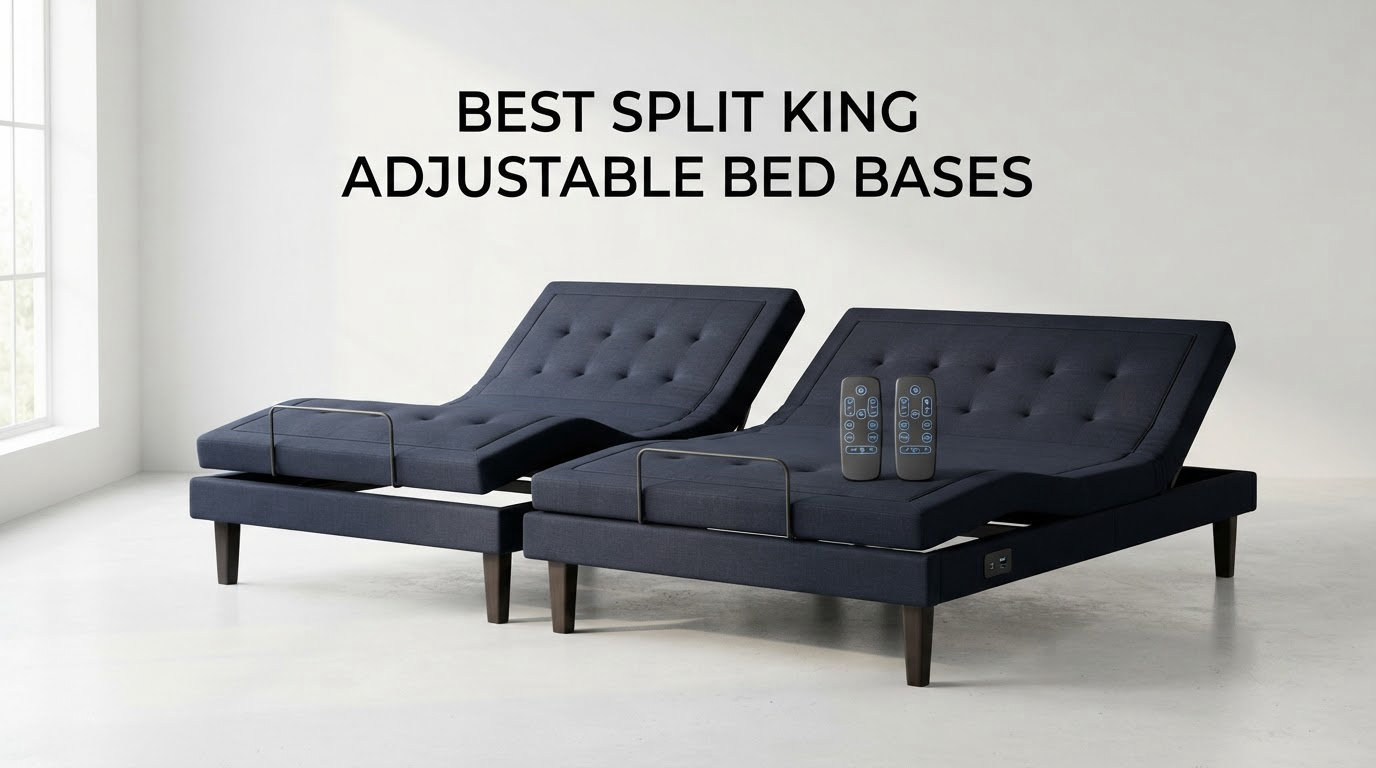 best split king adjustable bed bases