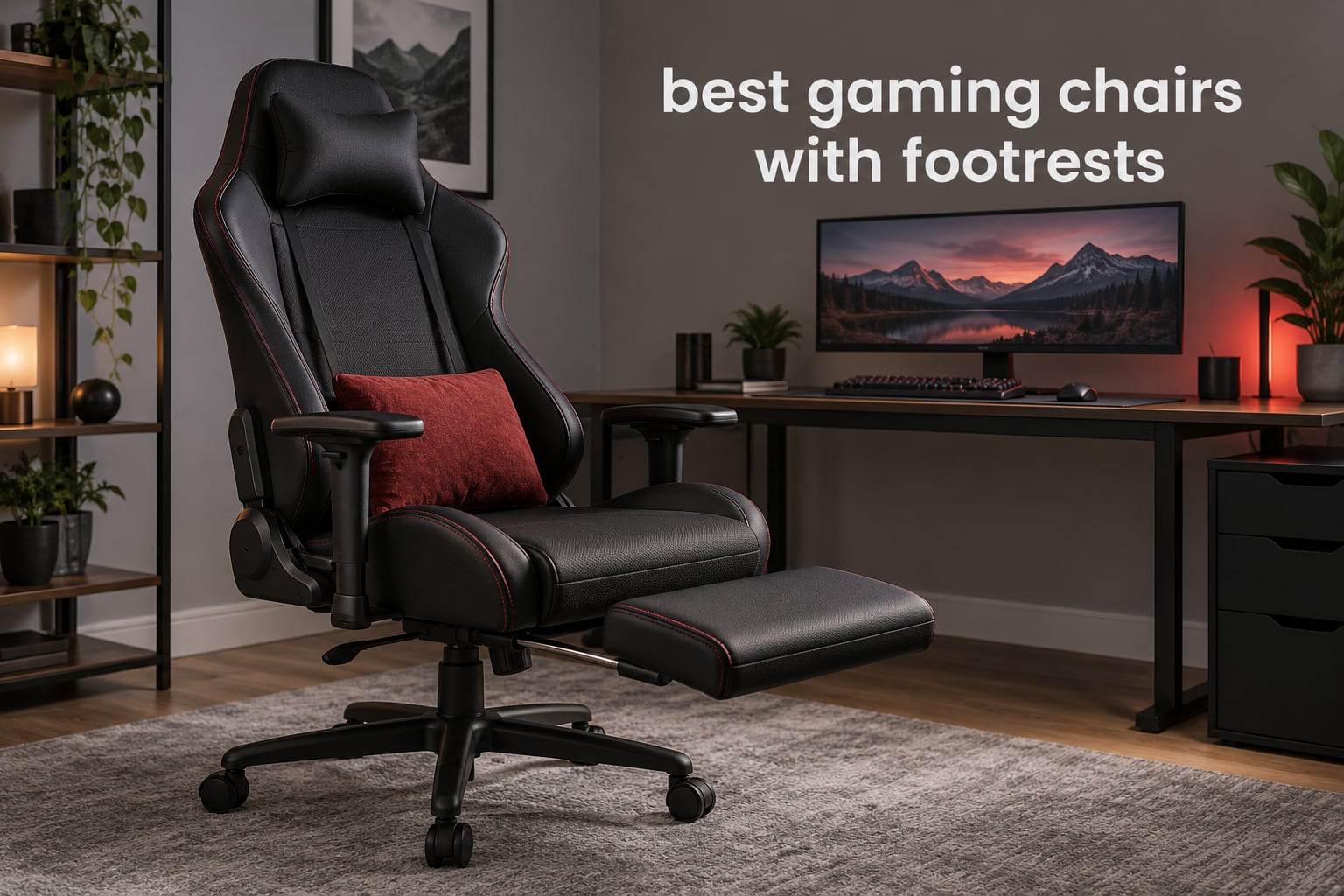 best gaming chairs with footrests