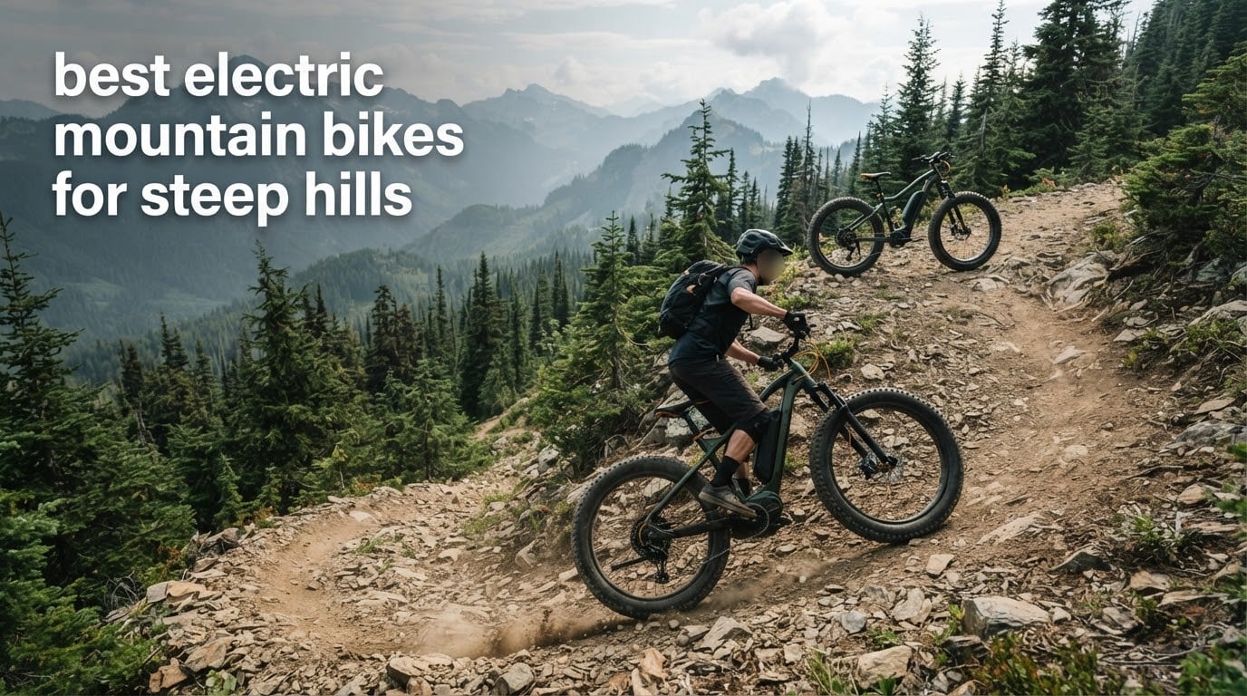 best electric mountain bikes for steep hills