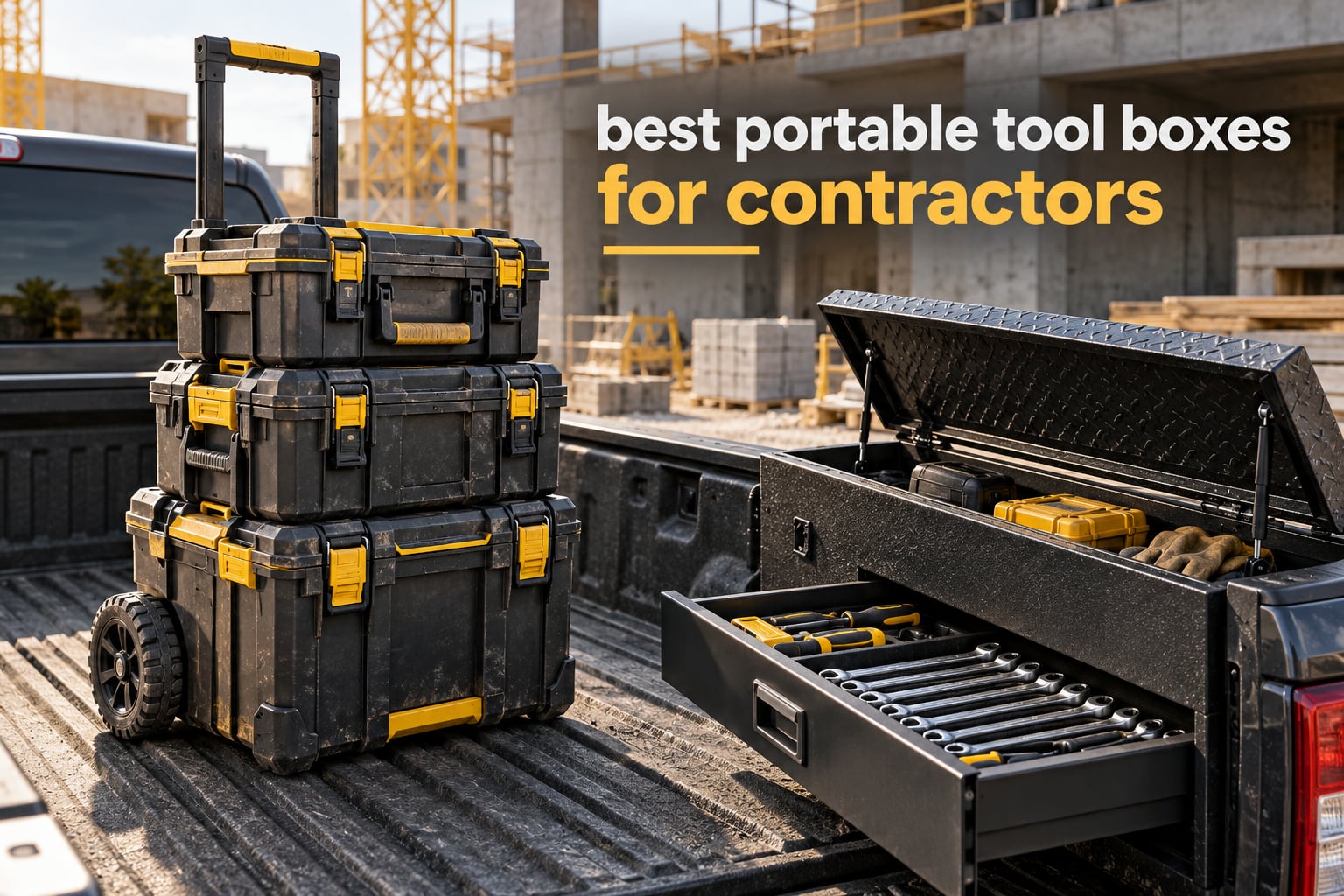best portable tool boxes for contractors