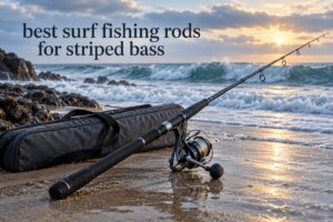 best surf fishing rods for striped bass