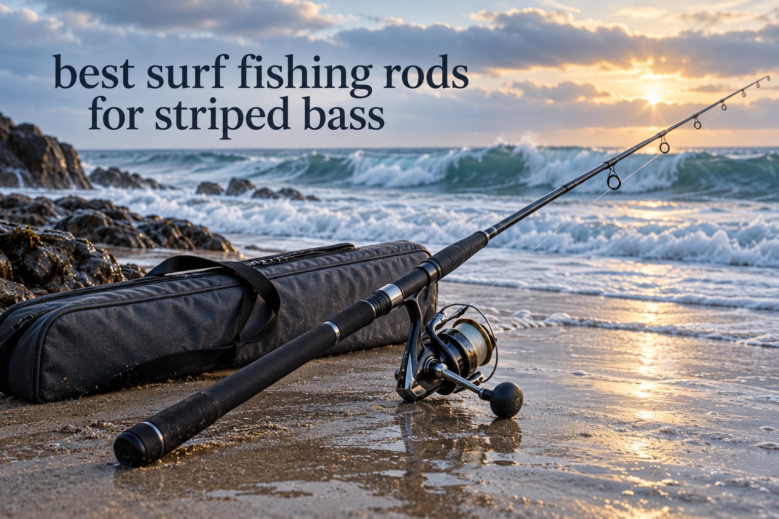 best surf fishing rods for striped bass