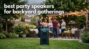 best party speakers for backyard gatherings