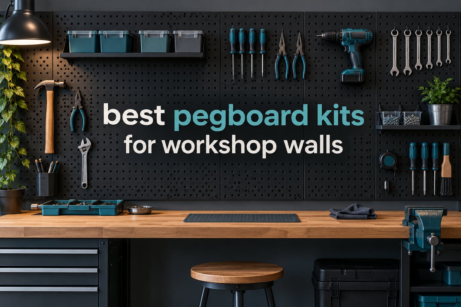 best pegboard kits for workshop walls